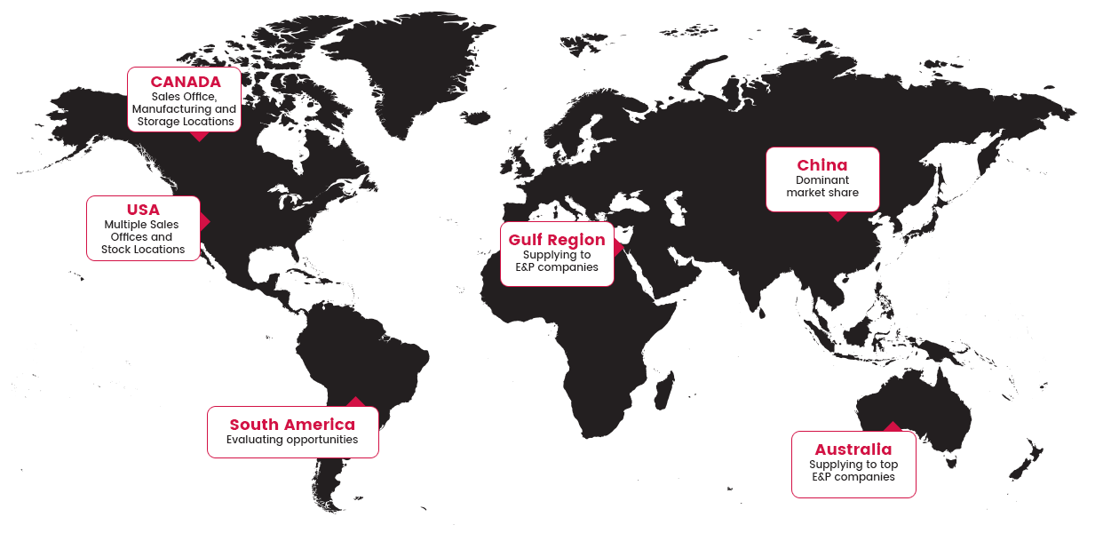 Exceed Canada Oilfield Equipment - Locations